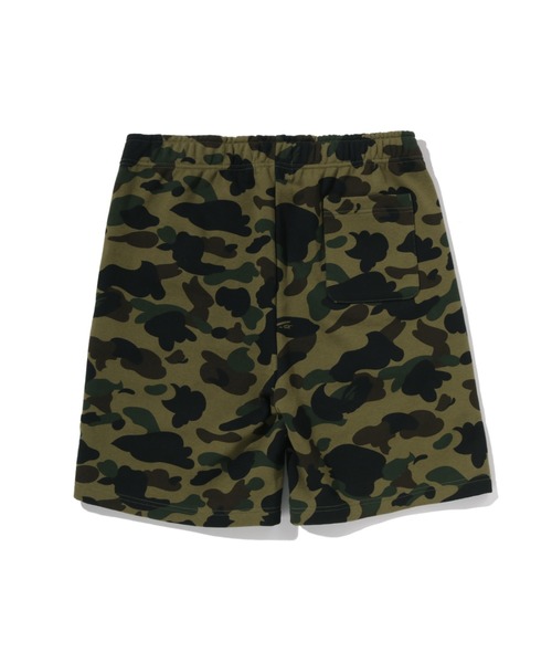 A BATHING APE（アベイシングエイプ）の「1ST CAMO SHARK SWEAT SHORTS（スウェットパンツ・メンズ・イエロー/グリーン・X-LARGE/MEDIUM/SMALL/XX-LARGE/LARGE）」の3枚目の写真