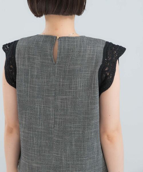 URBAN RESEARCH ROSSO WOMEN(アーバンリサーチ ロッソ)の「ドライタッチカラミレースブラウス(シャツ/ブラウス・レディース・ブラック/ブラック系その他・FREE)」の11枚目の写真