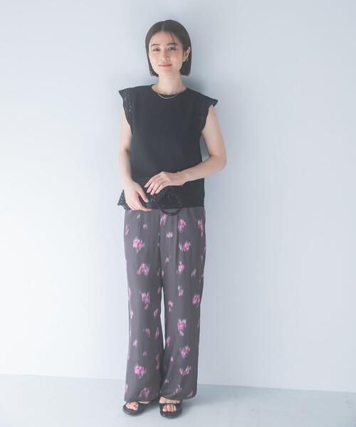 URBAN RESEARCH ROSSO WOMEN(アーバンリサーチ ロッソ)の「ドライタッチカラミレースブラウス(シャツ/ブラウス・レディース・ブラック/ブラック系その他・FREE)」の15枚目の写真