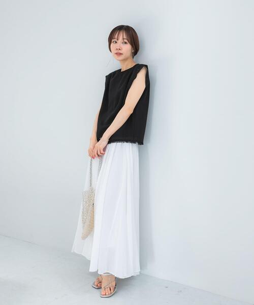 URBAN RESEARCH ROSSO WOMEN(アーバンリサーチ ロッソ)の「ドライタッチカラミレースブラウス(シャツ/ブラウス・レディース・ブラック/ブラック系その他・FREE)」の20枚目の写真