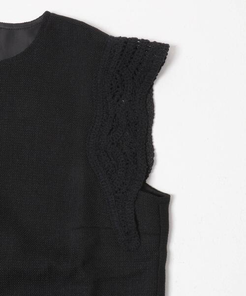 URBAN RESEARCH ROSSO WOMEN(アーバンリサーチ ロッソ)の「ドライタッチカラミレースブラウス(シャツ/ブラウス・レディース・ブラック/ブラック系その他・FREE)」の22枚目の写真
