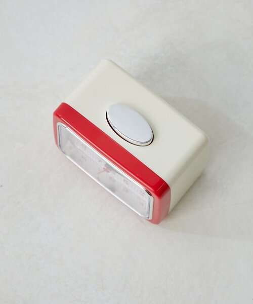 SAHIR(サヒール)の「【SAHIR サヒール】Retro grid squareclock レトログリッドスクエアクロック 時計(置時計・レディース・レッド・0)」の15枚目の写真