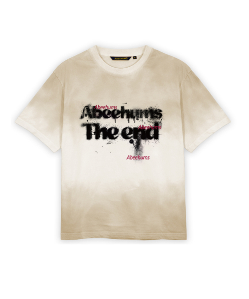 ABEEHUMS(アビハムズ)の「ペインテッドスモークウォッシング半袖Tシャツ ABH365-101 ベージュ(Tシャツ/カットソー・レディース・ベージュ・FREE)」の7枚目の写真