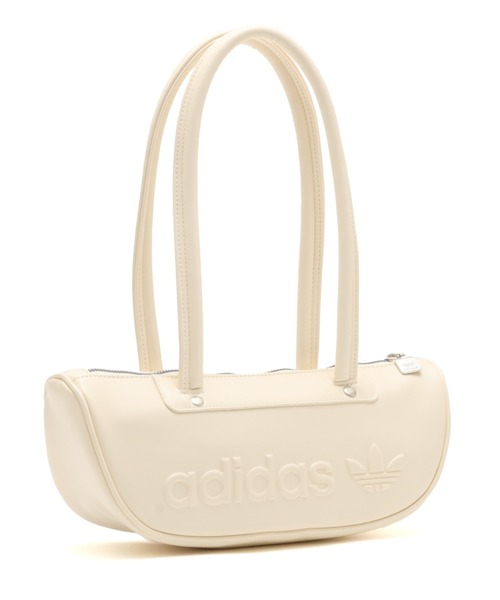 adidas(アディダス)の「adidas ELONGATED BOWLING BAG / アディダス エロンゲーテッド ボウリング バッグ(ショルダーバッグ・レディース・オフホワイト・ONE SIZE)」の2枚目の写真