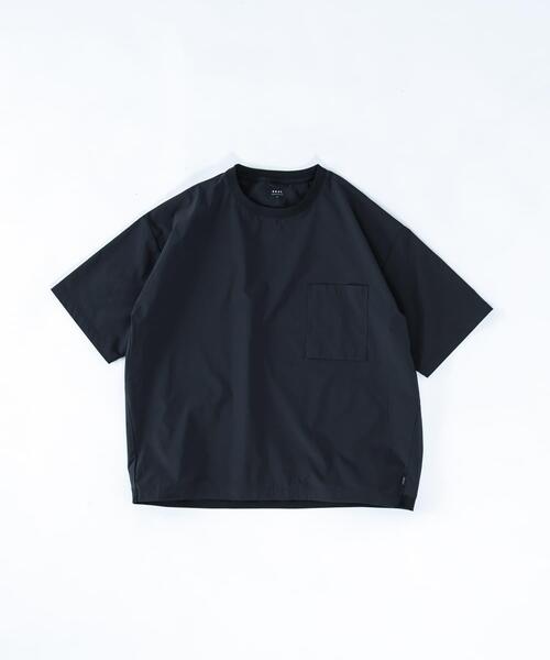 EKAL(エカル)の「『接触冷感/速乾』SOLOTEX ショートスリーブTシャツ(Tシャツ/カットソー・メンズ・ネイビー/ブラック/グレー系その他・MEDIUM/LARGE)」の3枚目の写真