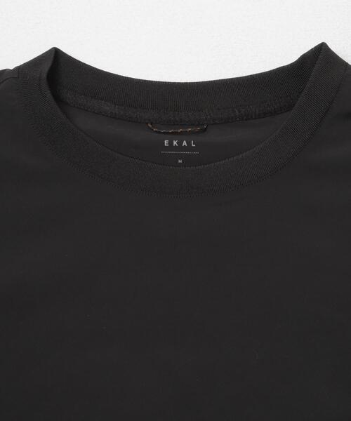 EKAL(エカル)の「『接触冷感/速乾』SOLOTEX ショートスリーブTシャツ(Tシャツ/カットソー・メンズ・ネイビー/ブラック/グレー系その他・MEDIUM/LARGE)」の12枚目の写真