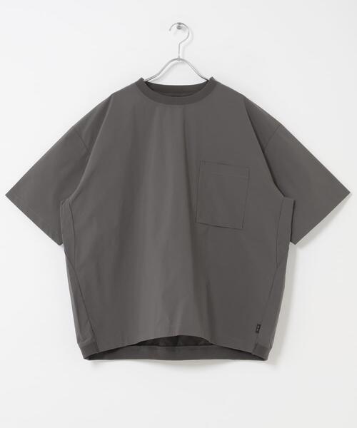 EKAL(エカル)の「『接触冷感/速乾』SOLOTEX ショートスリーブTシャツ(Tシャツ/カットソー・メンズ・ネイビー/ブラック/グレー系その他・MEDIUM/LARGE)」の21枚目の写真