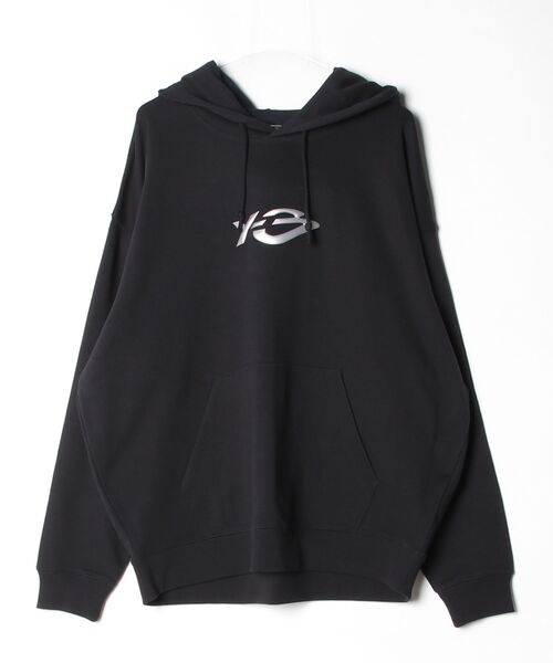 Y-3（ワイスリー）の「Y-3 FRENCH TERRY LIQUID LOGO HOODIE（パーカー・メンズ・ブラック・SMALL/MEDIUM/LARGE/X-LARGE/X-SMALL/XX-SMALL/XX-LARGE）」の4枚目の写真