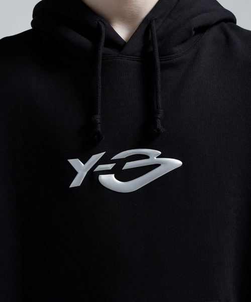 Y-3（ワイスリー）の「Y-3 FRENCH TERRY LIQUID LOGO HOODIE（パーカー・メンズ・ブラック・SMALL/MEDIUM/LARGE/X-LARGE/X-SMALL/XX-SMALL/XX-LARGE）」の7枚目の写真