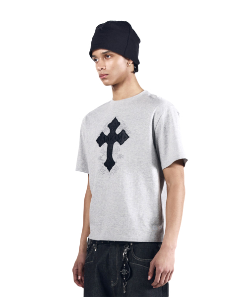 AAKAM（アーカム）の「AKM CROS2 Half Top (Gray)（Tシャツ/カットソー・レディース・その他・1/2/3）」の14枚目の写真