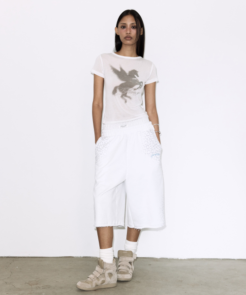FANCY CLUB(ファンシークラブ)の「シェドウペガサスT(ホワイト)F26QB070(Tシャツ/カットソー・レディース・その他・ONE)」の3枚目の写真