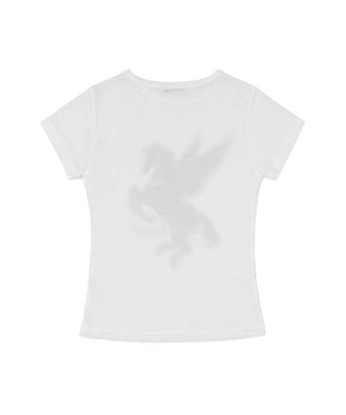 FANCY CLUB(ファンシークラブ)の「シェドウペガサスT(ホワイト)F26QB070(Tシャツ/カットソー・レディース・その他・ONE)」の5枚目の写真