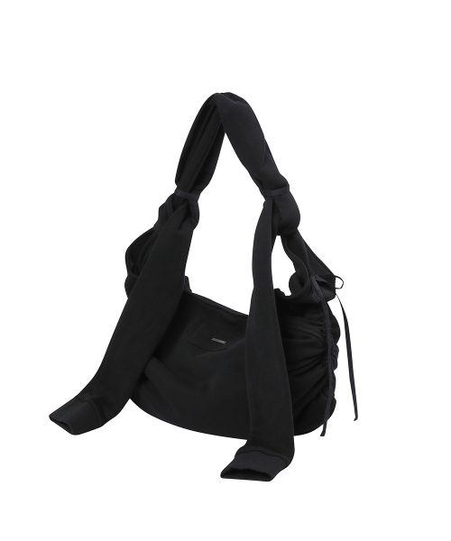 Miseki SEOUL(ミセキソウル)の「Hannah sweat shirt cross bag BLACK(トートバッグ・レディース・その他・OS)」の2枚目の写真