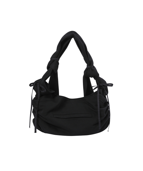 Hannah sweat shirt cross bag BLACK（トートバッグ）｜Miseki SEOUL