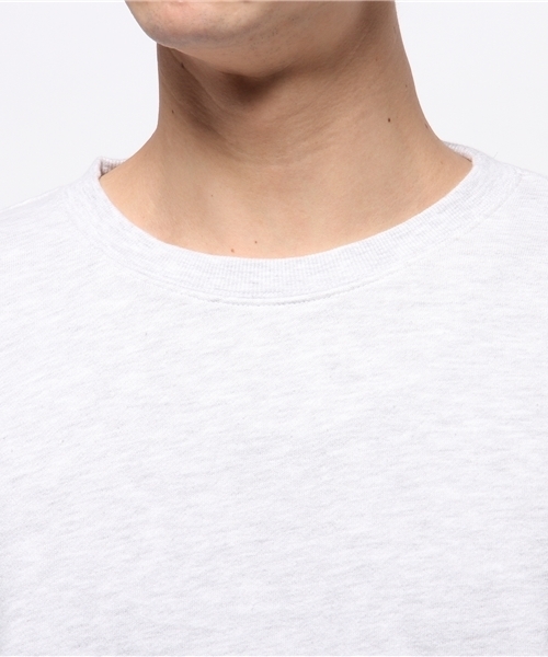 MIND BLOW(マインドブロウ)の「カットフリンジドロップショルダーロングTシャツ(Tシャツ/カットソー・メンズ・杢グレー/ホワイト・MEDIUM/LARGE)」の8枚目の写真