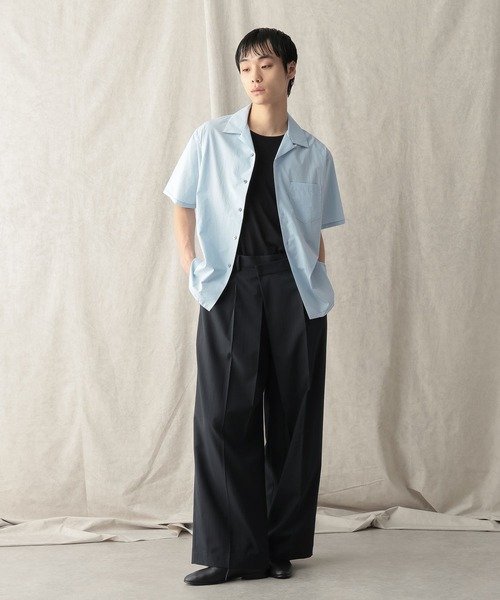HARE(ハレ)の「【NARRIL】Wrap Wide Trousers(スラックス・メンズ・ブラック/ネイビー・FREE)」の20枚目の写真