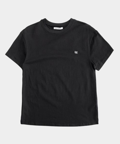 PLACESTUDIOMAN(プレイススタジオメンズ)の「シンプルエッセンシャルアイレットポイントベーシックリラックスフィット半袖Tシャツ_2COLOR(Tシャツ/カットソー・メンズ・ホワイト/ブラック・MEDIUM/LARGE)」の3枚目の写真