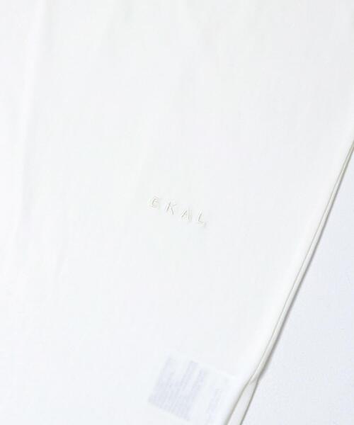 EKAL(エカル)の「『UR TECH ひやサラクール』フレンチスリーブカットソー(Tシャツ/カットソー・レディース・ブラック/ベージュ/バーガンディー/ホワイト・ONE)」の13枚目の写真