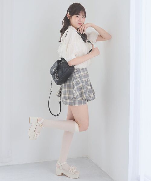 MAJESTIC LEGON(マジェスティックレゴン)の「2WAYビジューミニリュック(バックパック/リュック・レディース・ブルー/アイボリー/ブラック・FREE)」の18枚目の写真