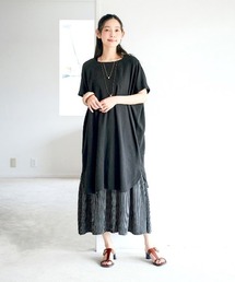 ａｎｄ　ｍｙｅｒａ　レイヤーワンピースセット