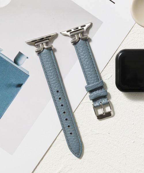 emonique(エモニーク)の「PUレザー アップルウォッチバンド Apple Watch バンド【38/40/41mm対応】(デジタル腕時計・レディース・カーキ/ブラック/ブルー/ピンク/ホワイト/レッド/ブラウン系/ホワイト系/レッド系・38)」の6枚目の写真