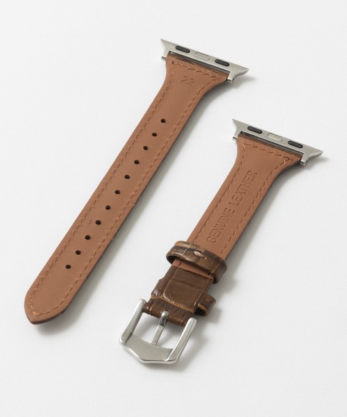 emonique(エモニーク)の「PUレザー アップルウォッチバンド Apple Watch バンド【38/40/41mm対応】(デジタル腕時計・レディース・カーキ/ブラック/ブルー/ピンク/ホワイト/レッド/ブラウン系/ホワイト系/レッド系・38)」の15枚目の写真