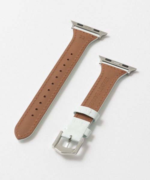 emonique(エモニーク)の「PUレザー アップルウォッチバンド Apple Watch バンド【38/40/41mm対応】(デジタル腕時計・レディース・カーキ/ブラック/ブルー/ピンク/ホワイト/レッド/ブラウン系/ホワイト系/レッド系・38)」の12枚目の写真
