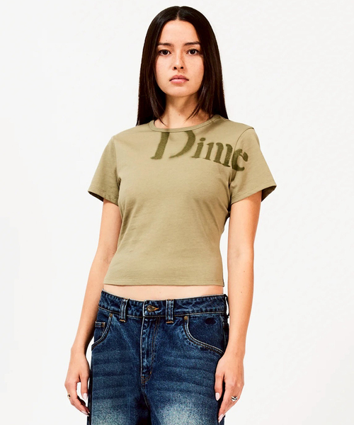 DIME｜ダイムのTシャツ/カットソー（グリーン・カーキ/緑色系・半袖