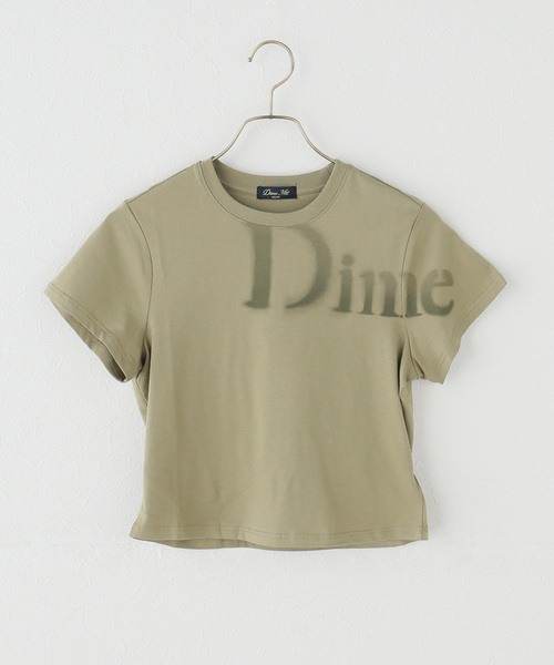 DIME(ダイム)の「【Dime/ダイム】 CLASSIC STENCIL TEE(Tシャツ/カットソー・レディース・その他/オリーブ・X-SMALL)」の11枚目の写真