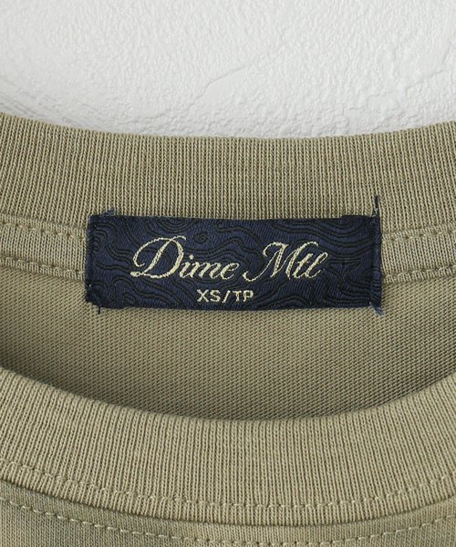 DIME(ダイム)の「【Dime/ダイム】 CLASSIC STENCIL TEE(Tシャツ/カットソー・レディース・その他/オリーブ・X-SMALL)」の8枚目の写真