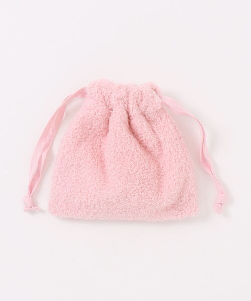 LOWRYS FARM（ローリーズファーム）の「【マイスウィートピアノ】キンチャクポーチ 672131 /GOODS（ポーチ・レディース・ライトピンク/ピンク・FREE）」の3枚目の写真