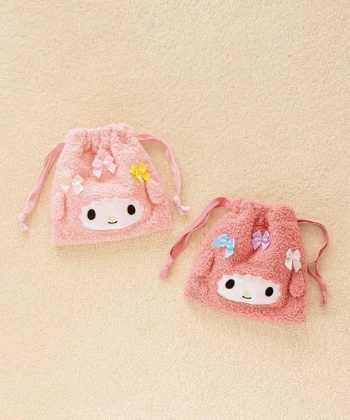LOWRYS FARM（ローリーズファーム）の「【マイスウィートピアノ】キンチャクポーチ 672131 /GOODS（ポーチ・レディース・ライトピンク/ピンク・FREE）」の7枚目の写真