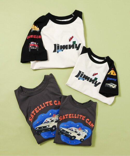 BREEZE(ブリーズ)の「【リンク】Jimny バリエーションTシャツ(Tシャツ/カットソー・キッズ・カーキ/チャコール/レインボー/ブラック・130/90/110/100/120/80/140)」の22枚目の写真