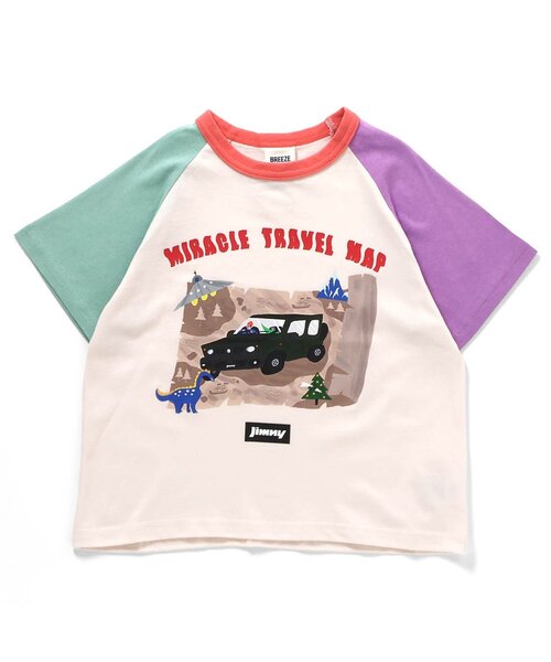 BREEZE(ブリーズ)の「【リンク】Jimny バリエーションTシャツ(Tシャツ/カットソー・キッズ・カーキ/チャコール/レインボー/ブラック・130/90/110/100/120/80/140)」の5枚目の写真