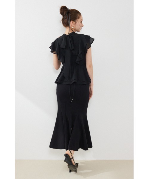 rienda(リエンダ)の「バックレースアップデザインマーメイドスカート 夏服(スカート・レディース・ブラウン/ブラック/ホワイト・MEDIUM/SMALL)」の19枚目の写真