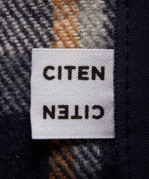 CITEN(シテン)の「<CITEN>チェック柄トート(トートバッグ・レディース・ブラウン/ネイビー/ロイヤルブルー・フリー)」の22枚目の写真