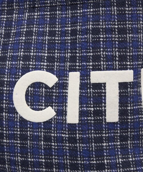 CITEN(シテン)の「<CITEN>チェック柄トート(トートバッグ・レディース・ブラウン/ネイビー/ロイヤルブルー・フリー)」の11枚目の写真