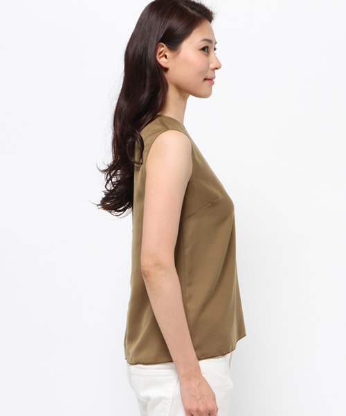 OUTLET（アウトレット）の「【'PalinkA】リバーシブルP/O（シャツ/ブラウス・レディース・ベージュ・FREE）」の3枚目の写真