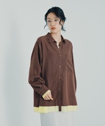 サラキレバックオープンシャツ　1023548