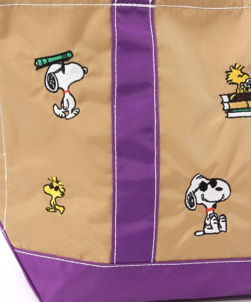 PEANUTS(ピーナッツ)の「【PEANUTS】刺繍トートMサイズ(WEB限定)(トートバッグ・レディース・ベージュ/ネイビー/グレー・0)」の19枚目の写真