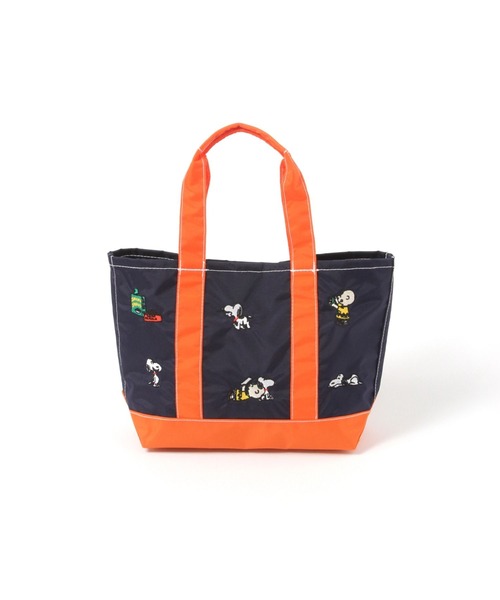 PEANUTS(ピーナッツ)の「【PEANUTS】刺繍トートMサイズ(WEB限定)(トートバッグ・レディース・ベージュ/ネイビー/グレー・0)」の7枚目の写真