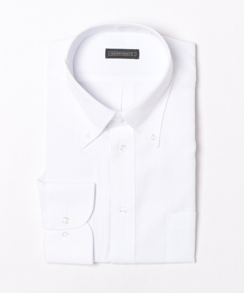 SETUP7(セットアップセブン)の「【SETUP7】BASIC DRESS SHIRTS ボタンダウン KG536(シャツ/ブラウス・メンズ・その他3/その他2/その他4/ホワイト/その他1・M/L/LL)」の1枚目の写真