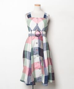 セール】2WAY ART PRINT SHEER DRESS（ワンピース）｜Ameri（アメリ