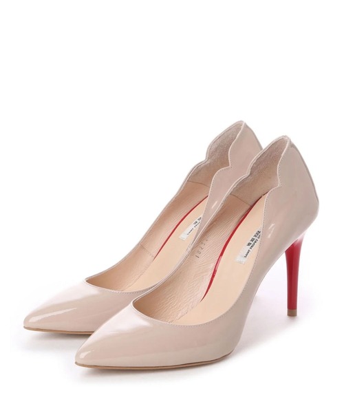 SEVEN TWELVE THIRTY（セヴントゥエルヴサーティー）の「セットバックヒールポインテッドパンプス（パンプス・レディース・ネイビー/グレー/ホワイト/ピンクベージュ/ゴールド/レッド/Black/ピンク系その他/ブルー系その他/ブラック・22.5cm/22cm/23cm/24cm/23.5cm/24.5cm/23㎝/25cm）」の12枚目の写真