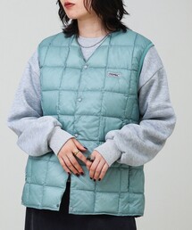 GLOSTER（グロスター）の「【TAION/タイオン】FREDYMAC別注 Vネックインナーダウンベスト（ダウンベスト）」