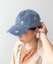 Three Four Time（スリーフォータイム）の「【casselini】刺繍キャップ（キャップ）」