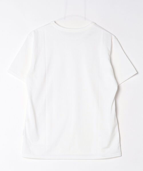 Julier Yoga and Relax（ジュリエヨガアンドリラックス）の「Julier コンディショニングTee（Tシャツ/カットソー・レディース・ホワイト/ネイビー・1/2）」の15枚目の写真