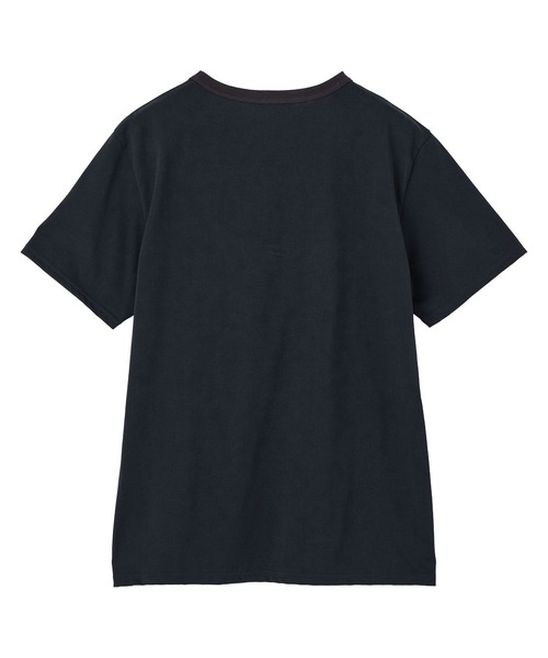 Julier Yoga and Relax（ジュリエヨガアンドリラックス）の「Julier コンディショニングTee（Tシャツ/カットソー・レディース・ホワイト/ネイビー・1/2）」の8枚目の写真