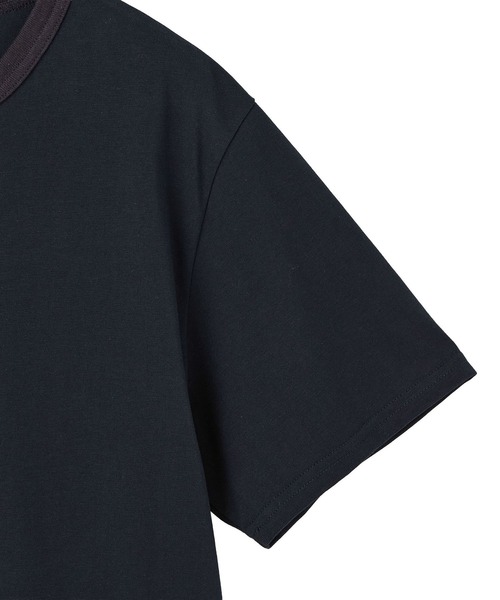 Julier Yoga and Relax（ジュリエヨガアンドリラックス）の「Julier コンディショニングTee（Tシャツ/カットソー・レディース・ホワイト/ネイビー・1/2）」の10枚目の写真