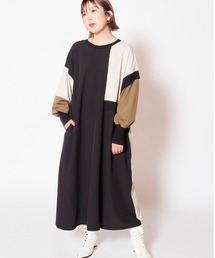 2WAY切替ワンピース